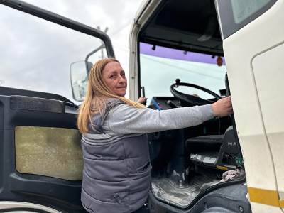  Živka Radovanović vozi kamion po Evropi 