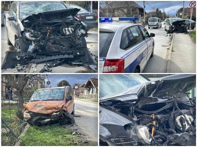  Saobraćajna nesreća u naselju Trbušani kod Čačka 