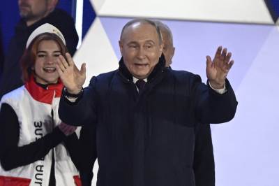  Proslava Putinove pobede na izborima i 10 godina od aneksije Krima 