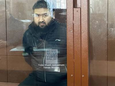  Osumnjičeni je Ali Kasim-- saučesnik u terorističkom napadu 22. marta na Crocus Citi Hall na saslušanju u Basmanskom okružnom sudu u Moskvi 