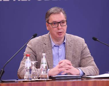  Aleksandar Vučić saopštava ime mandatara za sastav nove vlade Srbije 