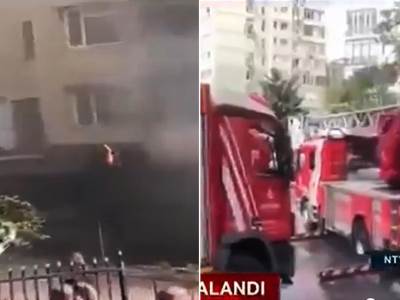  Požar u Šišliju u Istanbulu 