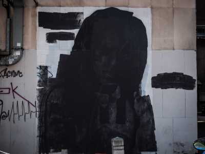  Uništeni murali navijača Partizana na Dorćolu 