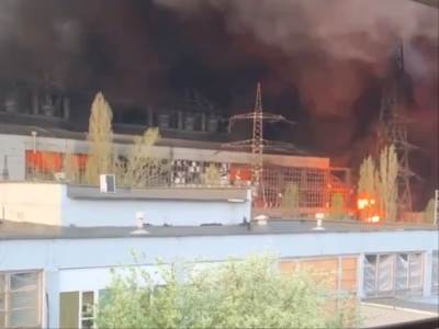  Ruski napad na ukrajinsku termoelektranu 