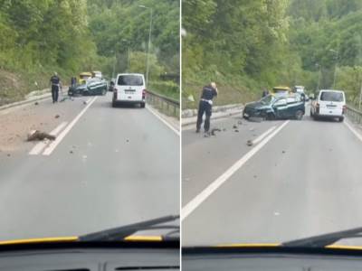  Saobraćajna nesreća na putu iz Sevojna ka Užicu 