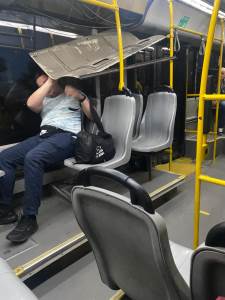  Otpao deo autobusa na liniji 91 