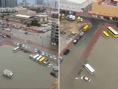  Poplave u Dubaiju, vojska ispumpava vodu sa puteva 