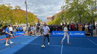  Goran Ivaniševićigra tenis sa Srpkinjom u Zagrebu 