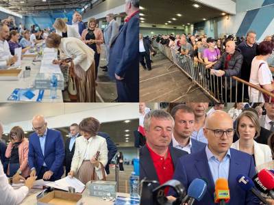  GUŽVE NA NOVOSADSKOM SAJMU Počelo prikupljanje potpisa za listu “Aleksandar Vučić – Novi Sad sutra” na lokalnim izborima 