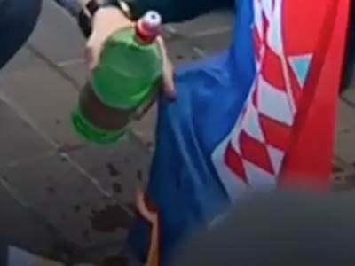  Mladić kod Vukovara zapalio je hrvatsku zastavu 