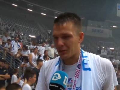  Srpski košarkaš Arijan Lakić plakao u Zadru zbog titule 