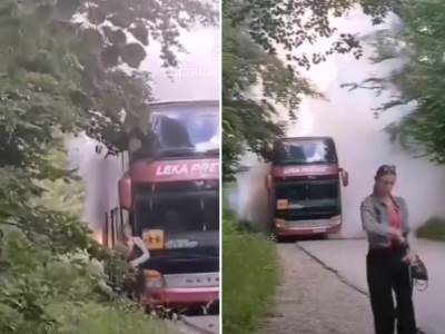  Otkriven uzrok požara autobusa koji je prevozio decu 