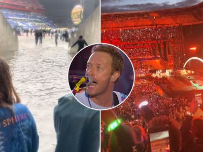  Potop na koncertu grupe Coldplay u Lionu 
