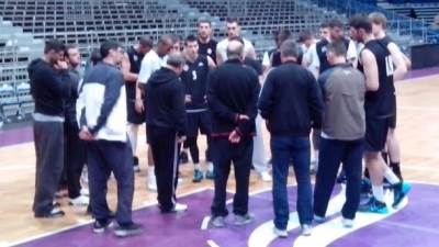  Dragan Milosavljević ponovo na treningu Partizana 