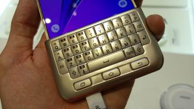 Samsung Keyboard cover za Galaxy S6 i Galaxy S6 Edge telefone cena, video i opis 
