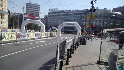  Beograd: Obustavljen saobraćaj u centru Beograda zbog "Rolerijade" 