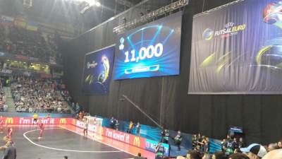  Rekord na otvaranju Evropskog prvenstva u futsalu 