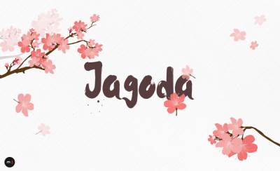 Jagoda- značenje imena 