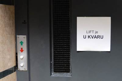 Liftovi u Beogradu stari po 40 godina 