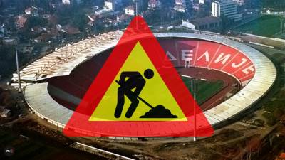  Crvena zvezda stadion Rajko Mitić Marakana infrastruktura radovi sportske vesti 