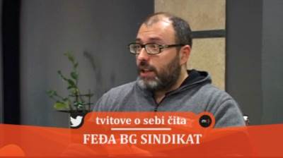 Feđa Dimović Beogradski Sindikat tvitovi 