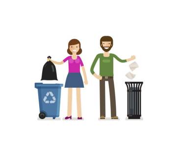  Recikliranje bacanje đubreta otpad ekologija 