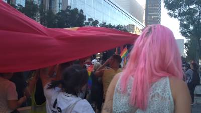  LGBT protest - Dragan Đilas 