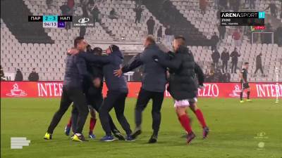  Napredak pobedio Partizan uzbzđen trener slavi 