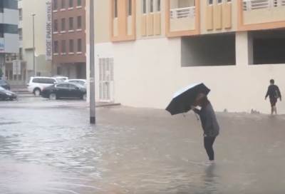  Dubai UAE pada kiša 
