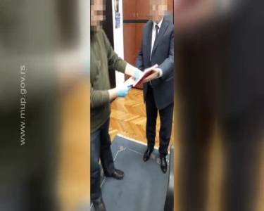  Direktor JP Infrastrukture železnica Srbije snimak hapšenja 