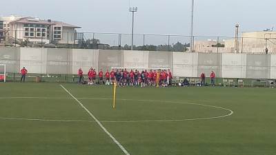  FK Crvena zvezde pripreme trening oporavka posle Arka Nemanja Milunović odvojeno 