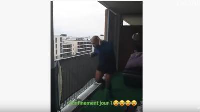  Korona virus izolacija istrčao maraton na terasi u Francuskoj 
