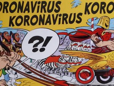  Asteriks i Obeliks rimski vojskovođa Koronavirus - vest da je preminuo Alber Uderzo 