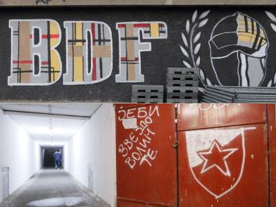  Tuča Delija i Grobara zbog grafita u Višegradu: Pozadina je kršenje navijačkog kodeksa VIDEO 