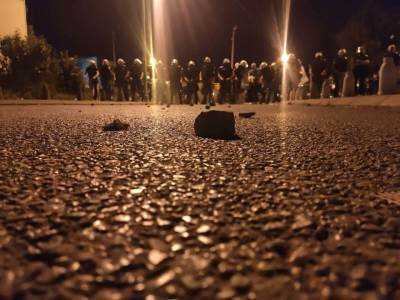  Podgorica - sukobi sa policijom 