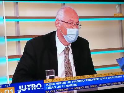  Korona virus Srbija doktor Predrag Kon zašto je važno da nosimo maske 