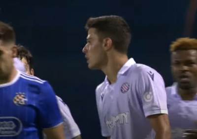  Dinamo Zagreb - Hajduk Split 2:3 Prva liga Hrvatske derbi crveni karton gol VIDEO najnovije 