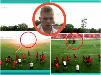  Golmana udario grom na treningu Ivan Zaborovski fudbaler Rusija preživeo grom (VIDEO) 