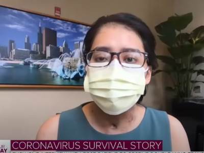  Korona virus ispovest zaražena žene presađena pluća 