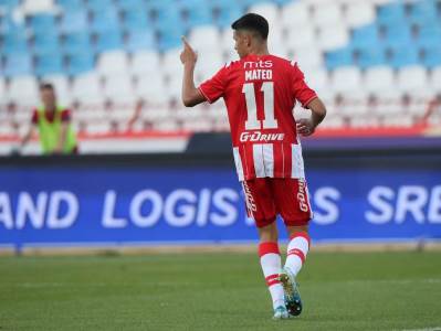 FK Crvena zvezda se oprostila Mateo Garsija otišao Aris fudbal transferi najnovije vesti 