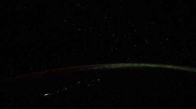  Svemir starlink aurora borealis međunarodna svemirska stanica snimak 