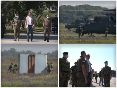  Batajnica vojna vežba Vojska Srbije uživo video foto 