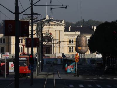  Beograd Savski trg spomenik Stefanu Nemanji druga faza radova 