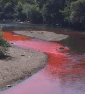 Reka Bjelica crvena tečnost 