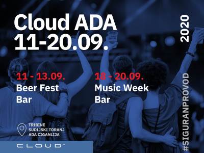  Cloud Ada Beer Fest Music Week kad počinje koliko traje 