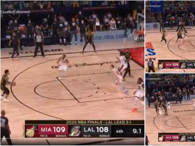  NBA finale peta utakmica Los Anđeles Lejkersi Majami Hit poslednji napad video pobeda 