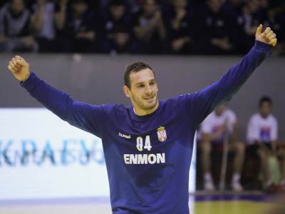  Vladimir Cupara golman Srbija rukomet 4 primljena gola 30 minuta Vesprem Mađarska 