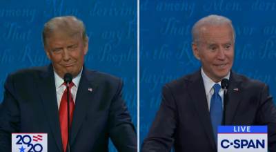  Donald Tramp i Dzo Bajden debata izbori SAD 