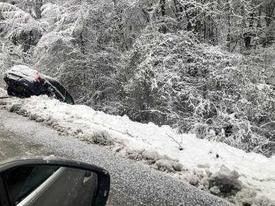  nova varos saobracajna nesreca automobil sleteo sneg audi  