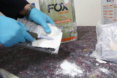  zaplena kokaina belgija antverpen 17 tona  